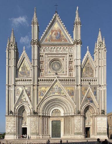 Duomo di Orvieto, Architettura gotica, arte gotica, il Gotico