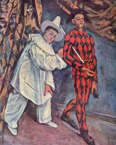 Paul Cézanne, Pierrot and Harlequin, 1888