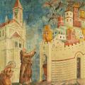 La cacciata dei diavoli,  Storie di San Francesco d’Assisi, Giotto