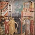 Rinuncia degli averi,  Storie di San Francesco d’Assisi, Giotto