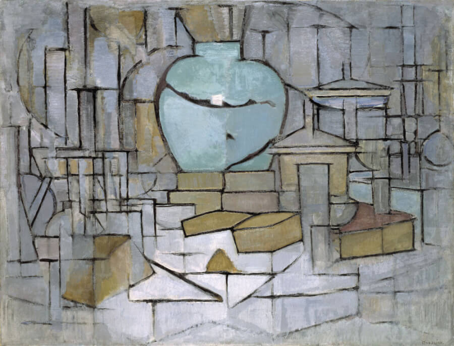 Mondrian - il passaggio all'astrattismo geometrico ⋆ Zebrart.it