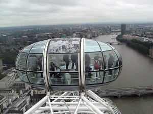 Una cabina del London Eye