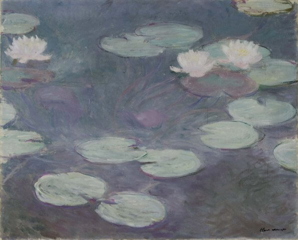 Claude Monet, ninfee rosa, Roma