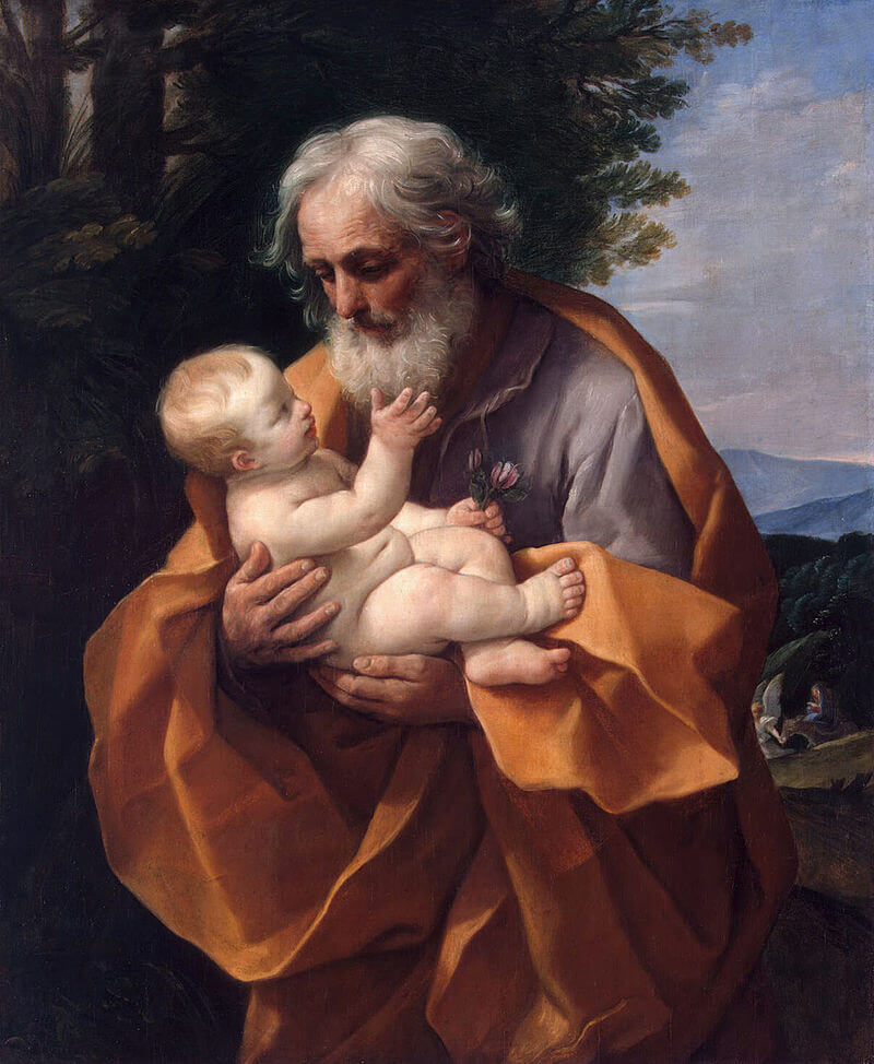 G. Reni San Giuseppe e il Bambin Gesù , 1635 ca.