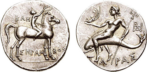 resti archeologici in metallo le monete