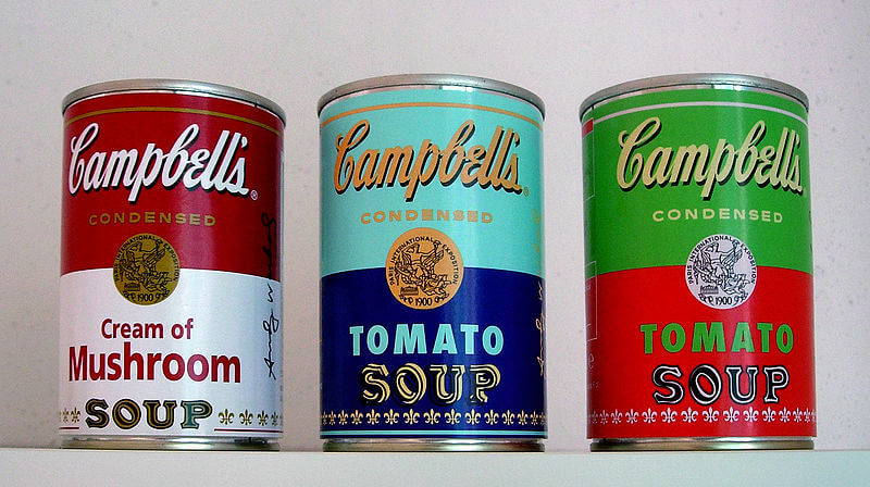 andy warhol campbell soup