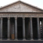 facciata pantheon descrizione breve e storia